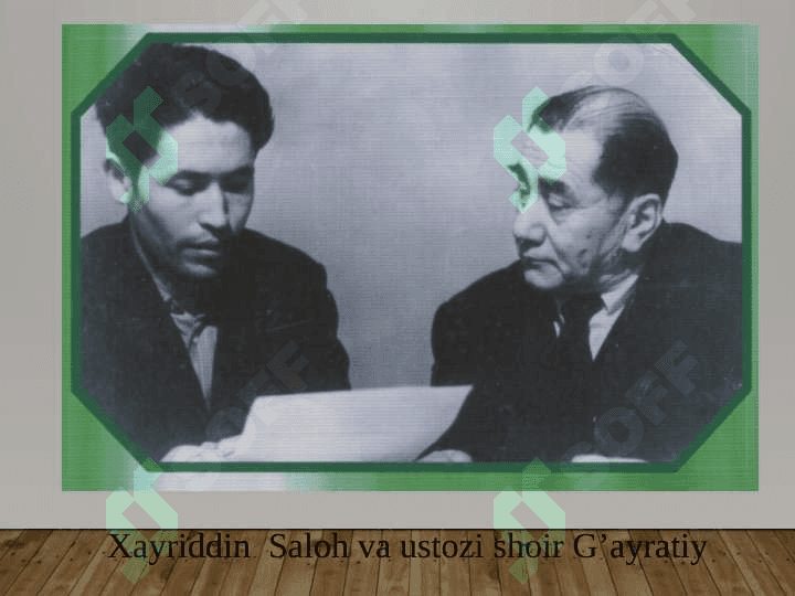 Xayriddin  Salohnning 3