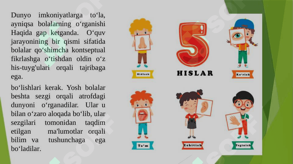 Maktabgacha ta’lim tashkilotlarida tarbiya turlari va ularning shaxs kamolotiga ta’siri. Maktabgacha ta’lim tashkilotlarida jismoniy, aqliy tarbiya berish usullari va vositalari. Maktabgacha yoshdagi bolalar sensor tarbiyasining mazmuni. Jamoa shaxs axloqiy kamolotining asosi. Maktabgacha yoshdagi bolalarga estetik va ekologik tarbiya berish mazmuni, vazifalari, metod va usullari. Maktabgacha ta’lim tashkilotlarida iqtisodiy va huquqiy tarbiyani tashkil qilish 7