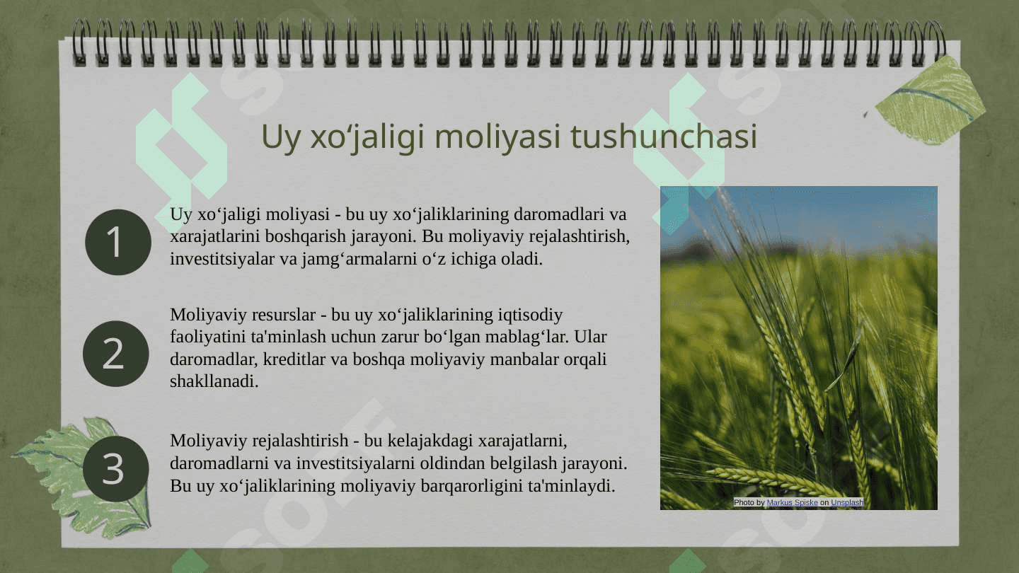 Uy xo‘jaligi moliyasi 3