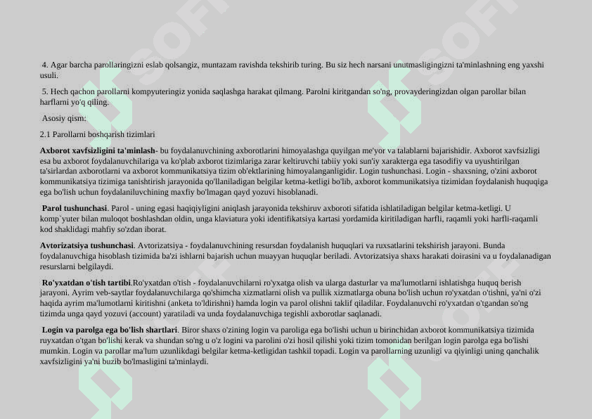 Parollarni boshqarish tizimlari (masalan, LastPass) va ulardan foydalanish 4