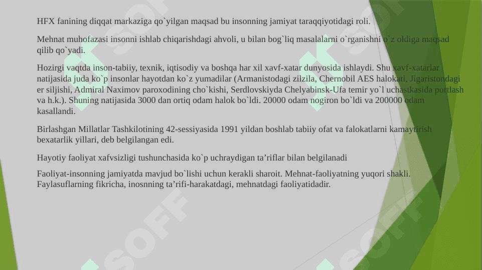 Hayot faoliyati xavfsizligi fani boʻyicha glossariy 4