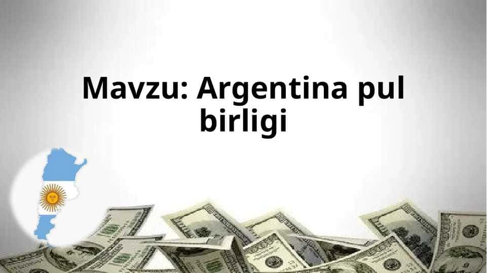 Argentina pul birligi