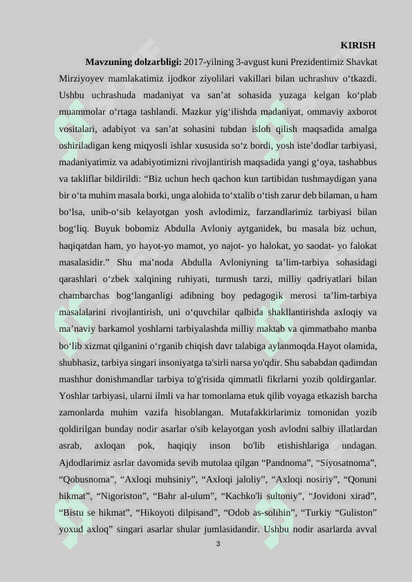 ABDULLA AVLONIYNING ,,TURKIY GULISTON YOXUD AXLOQ” ASARIDA MA’NAVIY AXLOQIY TARBIYA 3