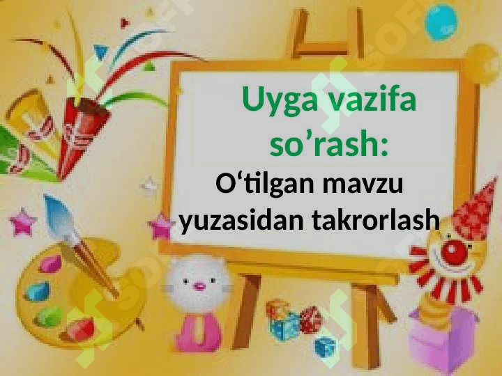 3-sinf ona tili fanidan  “Son so’z turkumi” dars ishlanma 5
