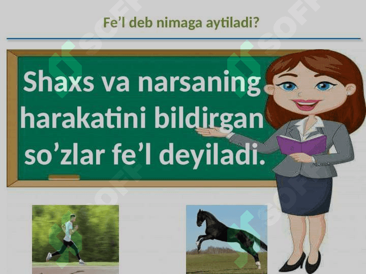 Fe’l so’z turkumi 3-sinf dars ishlanma 7