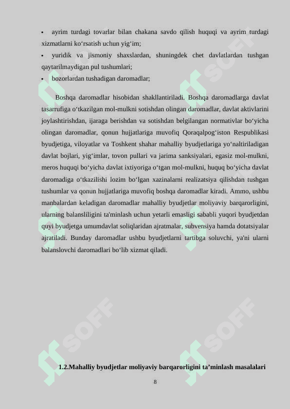 Mahalliy byudjetlarini samarali boshqarish 8