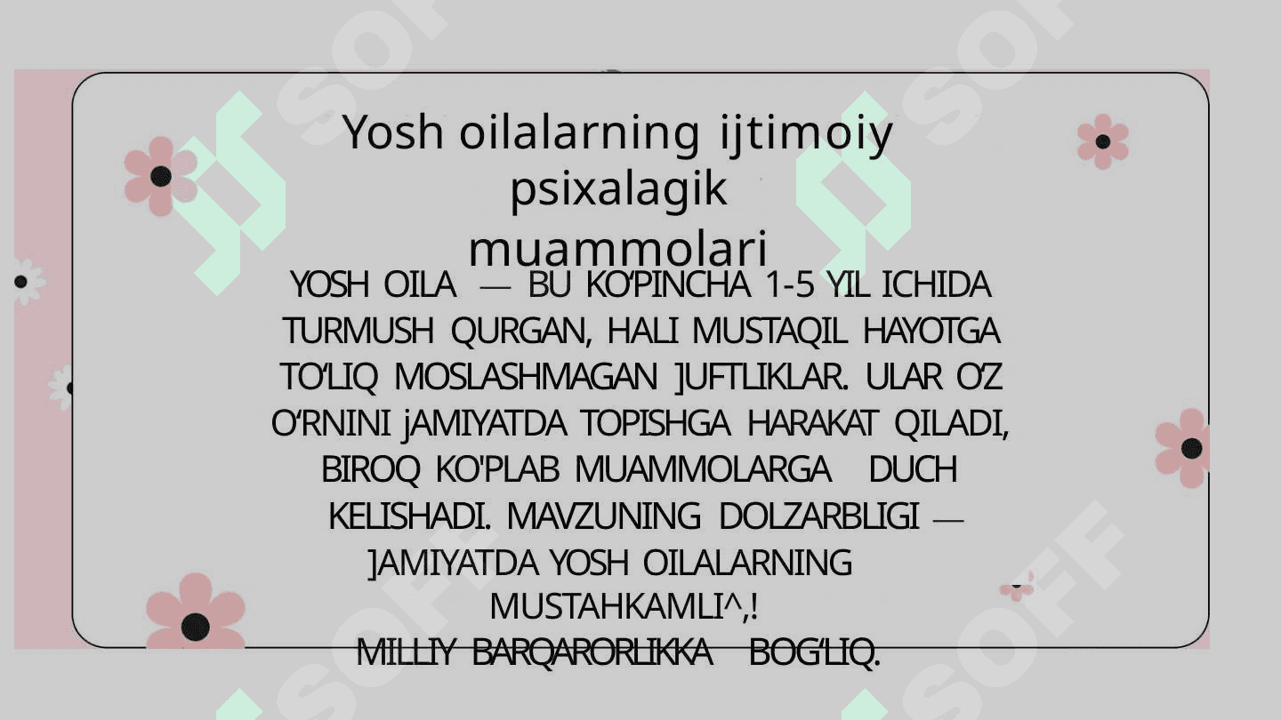 Oila psixologiyasi 2