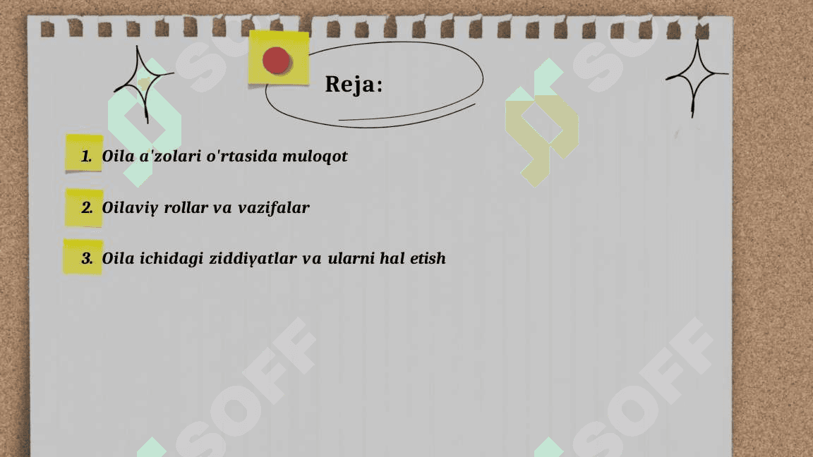 Oilaviy munosabatlar psixologiyasi 2