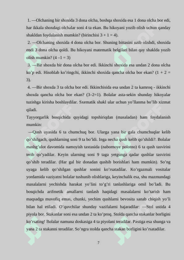 MASALARNI YECHISHDA JADVAL USULIDAN FOYDALANISHNING AFZALIKKLARI 7
