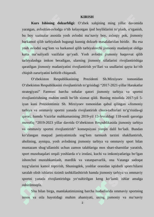 O‘RTA ASRLARDA CHET MAMLAKATLARDA  JISMONIY TARBIYA 2