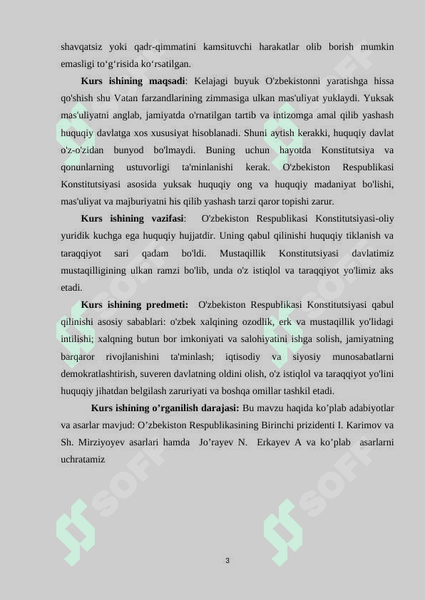 O‘zbekiston Respublikasi Konstitutsiyasi 3