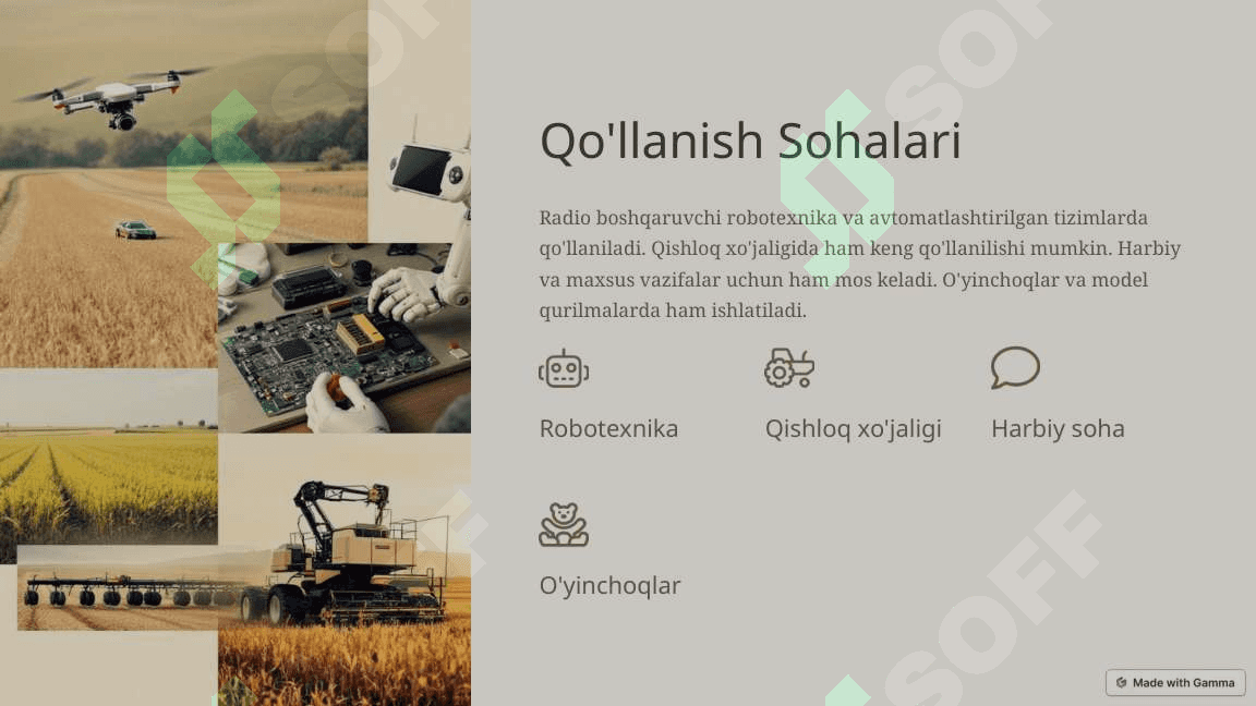 Radio Boshqaruvchi: Masofadan Boshqarish Texnologiyasi 4