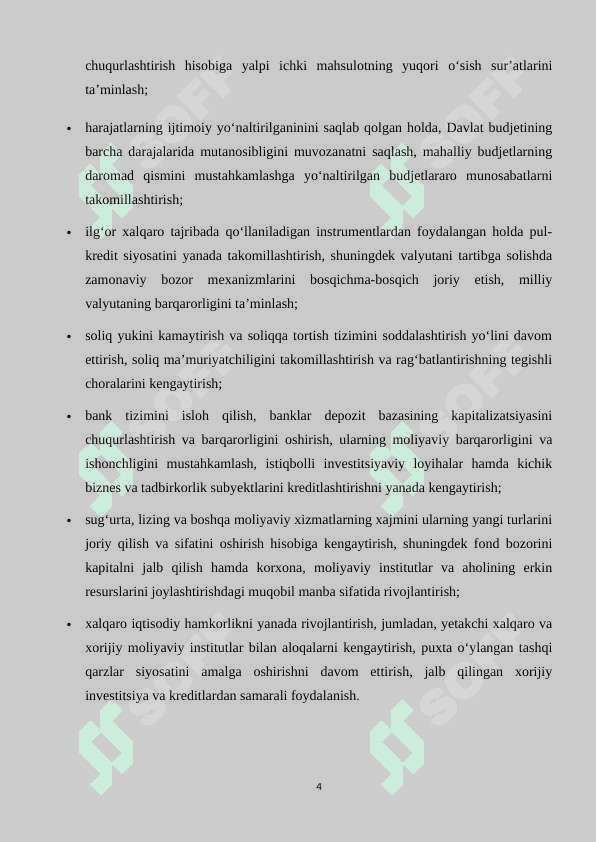 O’zbekiston Respublikasida ta’lim tizimining ustuvor negizlari 4
