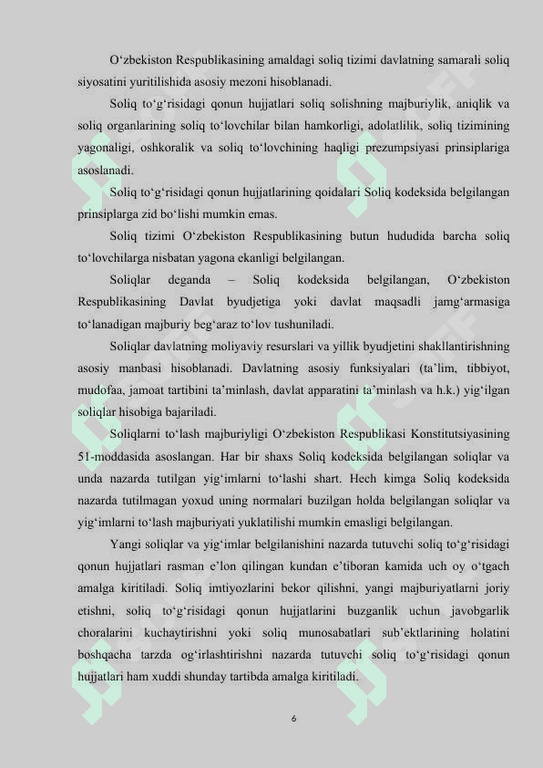 Importni tariflar orqali tartibga solish (O’zbekiston Respublikasi misolida) 4