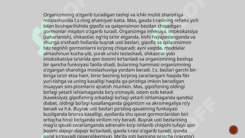 Endokrin tizimi funksiyasi va buzilishi 4