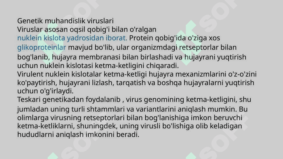 Viruslarning gen muhandisligida qoʻllanilishi 3