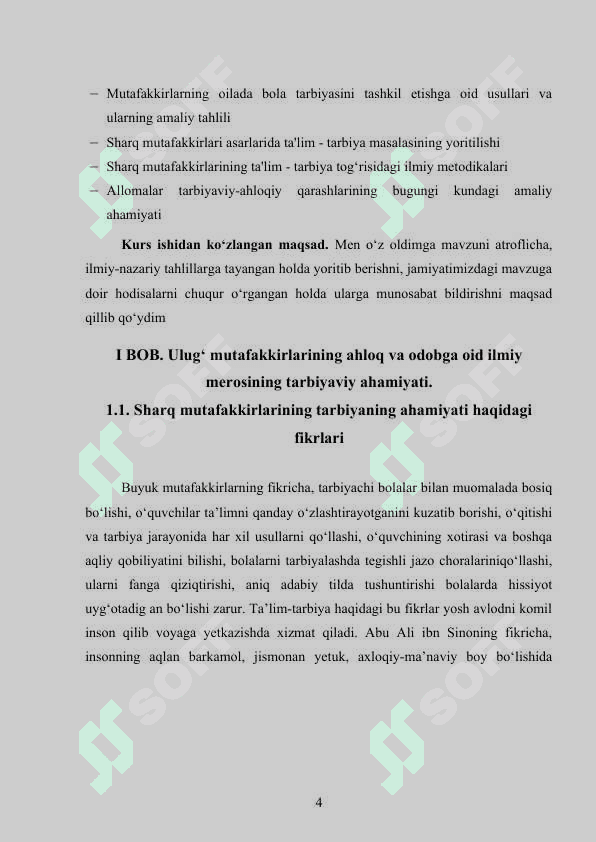 SHAXS TARBIYASIDA MUTAFAKKIRLARNING FIKRI 4