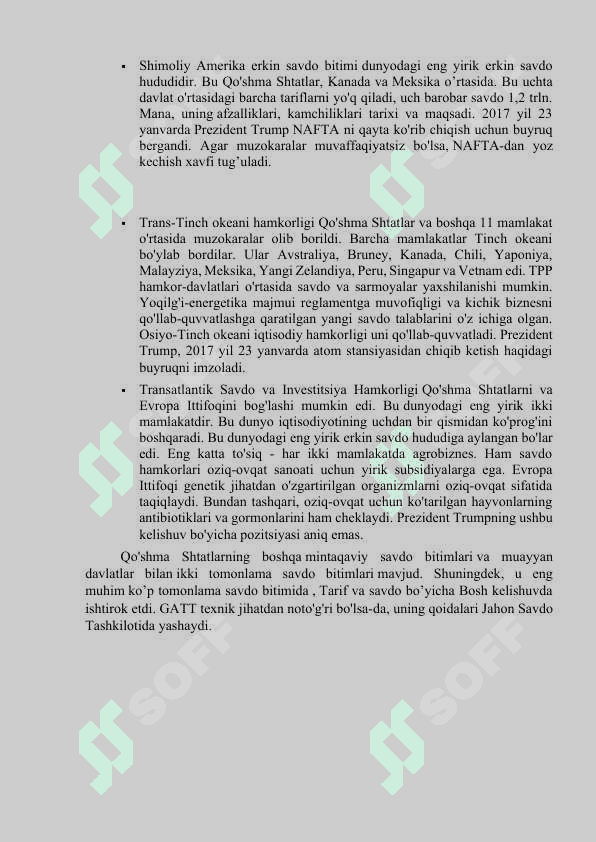 Jahon bozorida narxni tashkil topishining o’ziga xos xususiyatlari 6