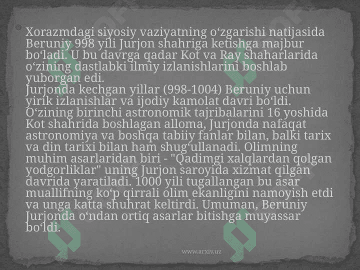 ABU RAYHON BERUNIY 4
