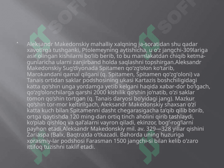 Aleksandr Makedonskiy TARIXIY GEOGRAFIYASI 8