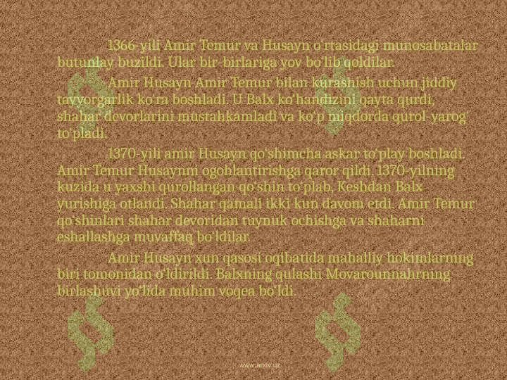 amir temur saltanati 3