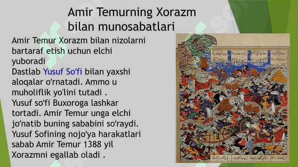 Amir Temur diplomatiyasi 6