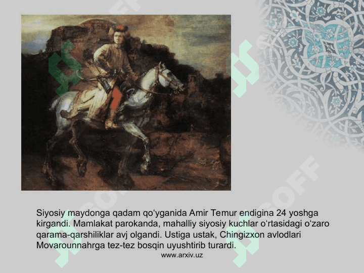 Amir Temur-buyuk siymoSI 3