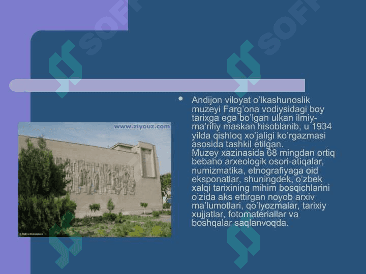 Andijon muzeylari 4