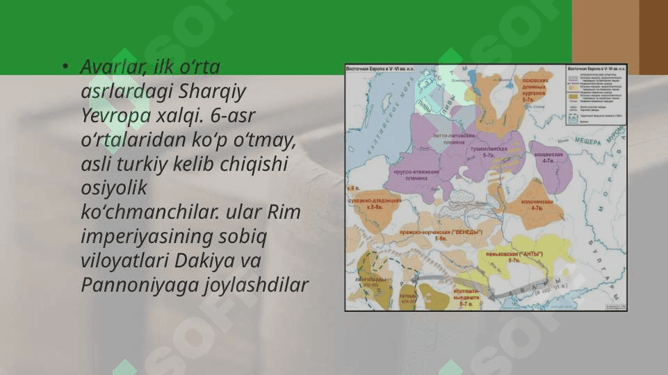 Avarlar imperiyasining yuksalish davri 5