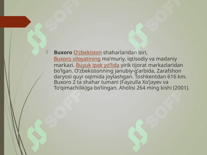 Buxoro vohasi arxeologik manzilgohlari va uning fandagi ahamiyati 3