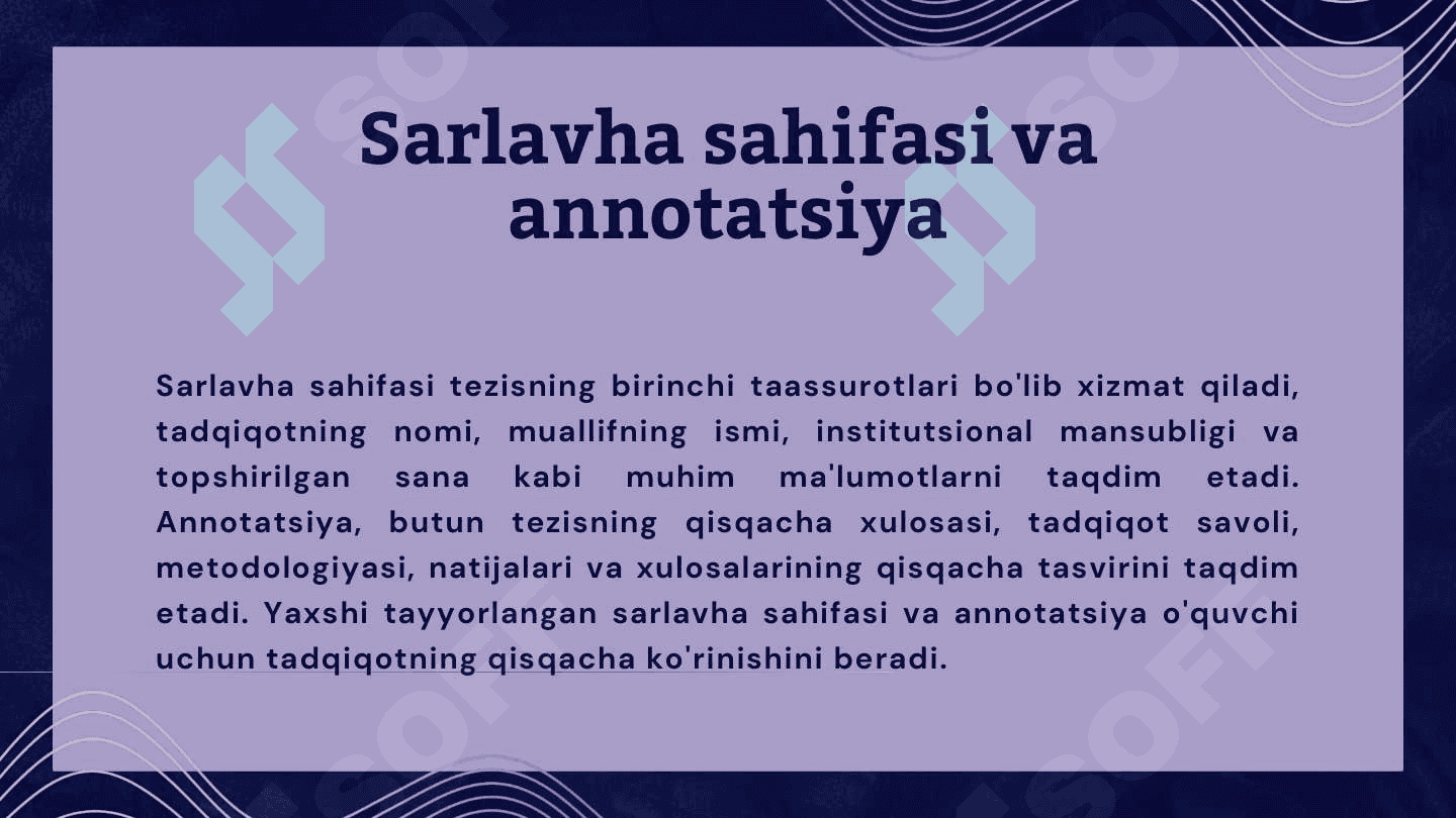 Ilmiy tezis yozish va tayyorlash tartibi 7