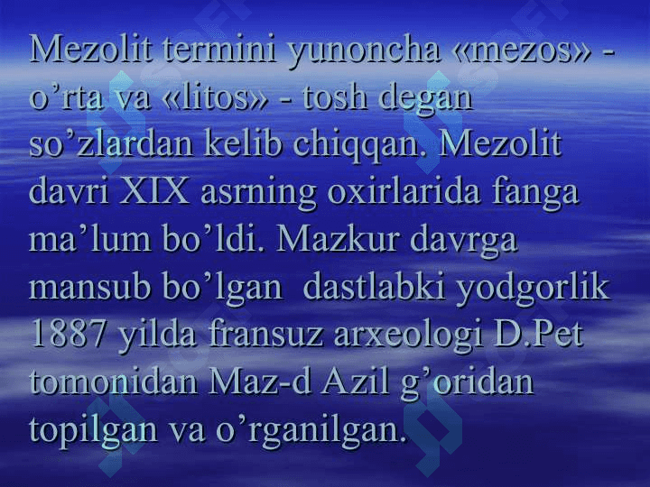 Mezolit 5