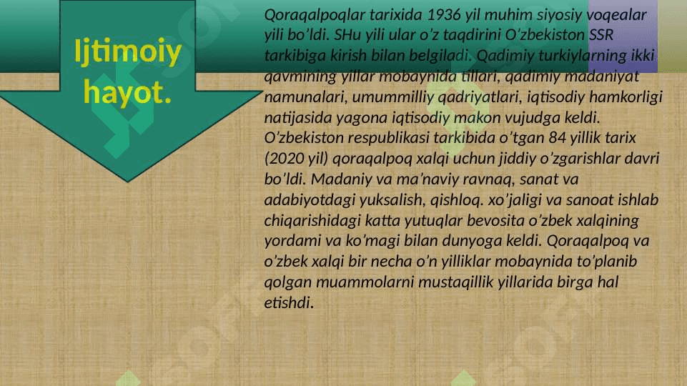 Mustaqillik yillarida Qoraqalpog’iston Respublikasi 5
