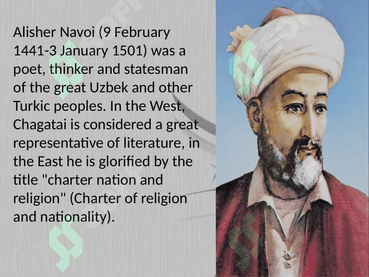 Famous people of Uzbekistan 2
