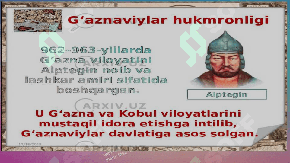 G’aznaviylar imperiyasi 4