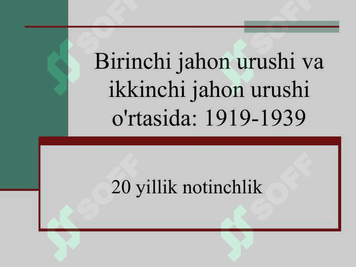 Hech qachon yaxshi urush yoki yomon tinchlik bo’lmagan”.- Benjamin Franklin 2