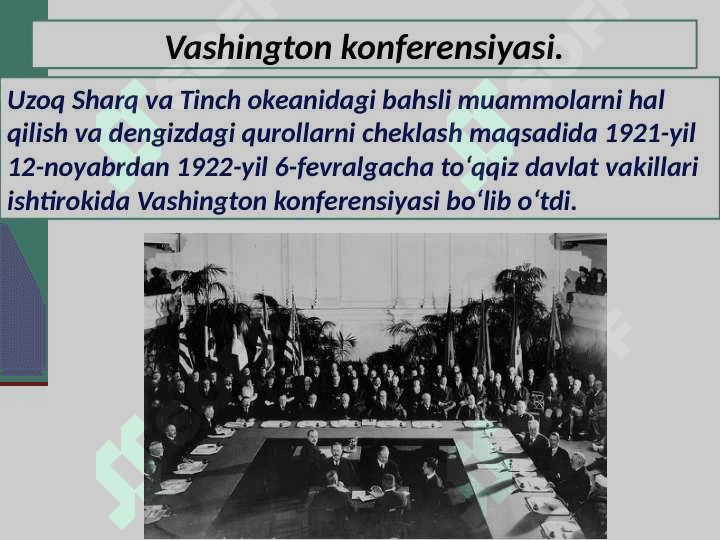 Hech qachon yaxshi urush yoki yomon tinchlik bo’lmagan”.- Benjamin Franklin 8