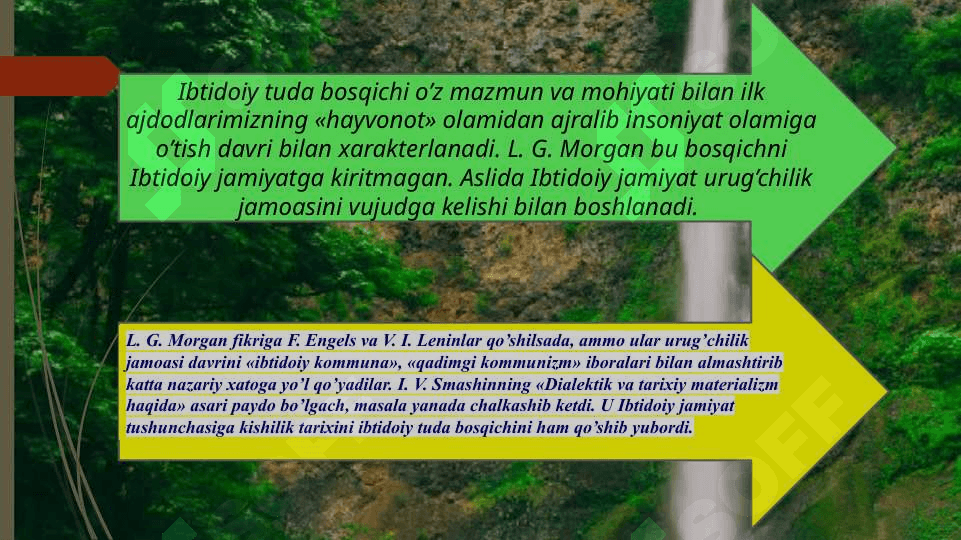 Ibtidoiy davrda o’zlashtirma xo’jalikning o’ziga xos xususiyatlari, mehnat qurollari 5