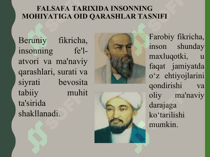 Inson falsafasi (Falsafiy antropologiya) 6