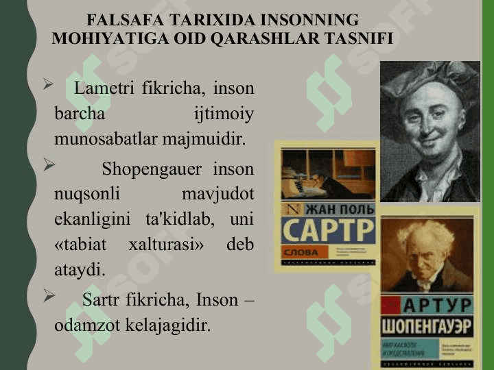 Inson falsafasi (Falsafiy antropologiya) 7