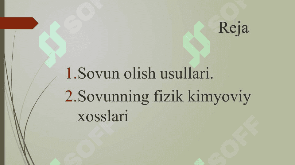 Yuvish vositalari ishlab chiqarish texnalogiyasi 2