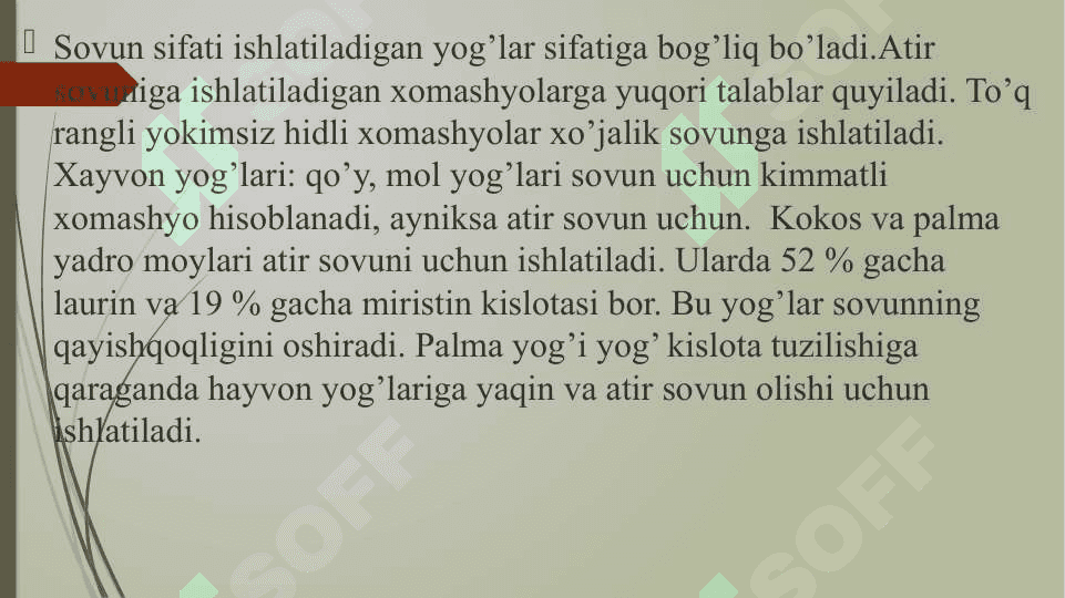Yuvish vositalari ishlab chiqarish texnalogiyasi 4