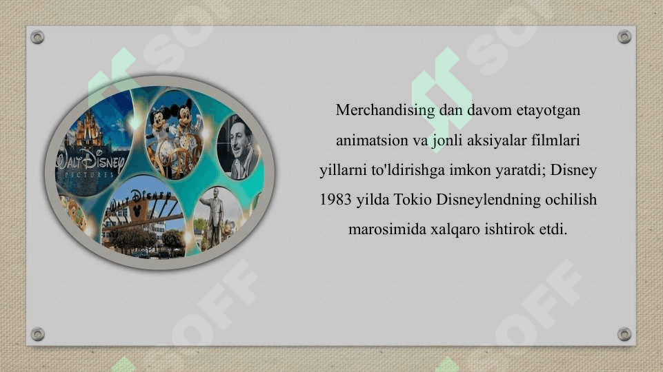 Uolt Disney kompaniyasi 7