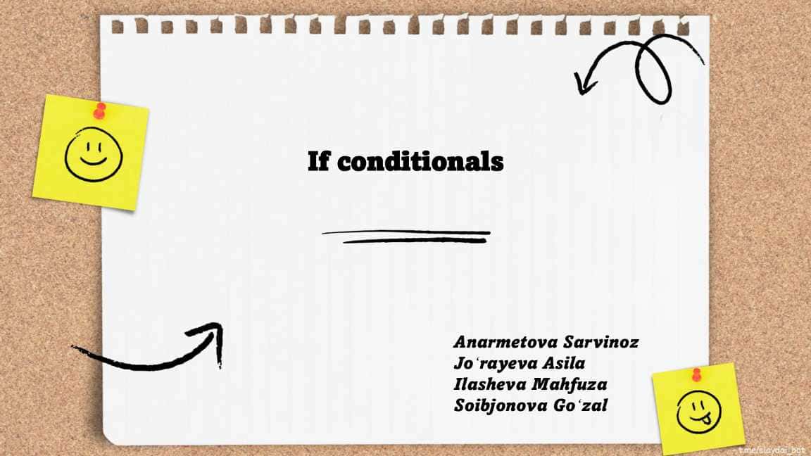 If conditionals 1