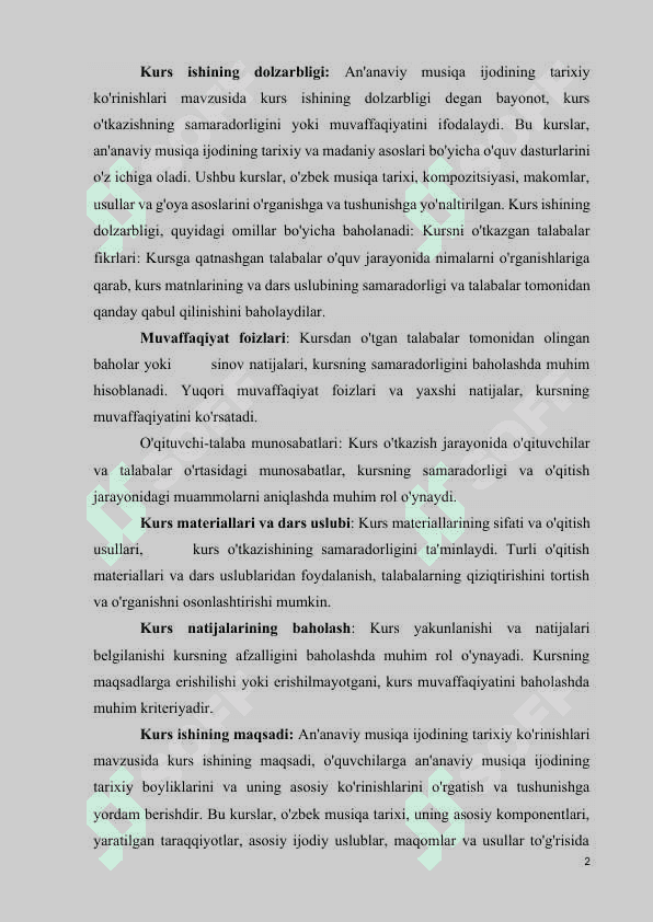 Tarixda o’zbek musiqasining madaniyati musiqiy-nazariy merosi 2