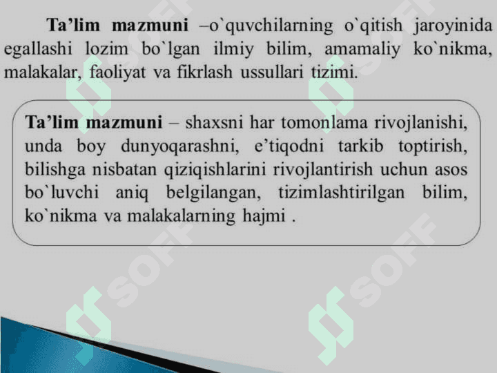 ta'lim mazmuni 3