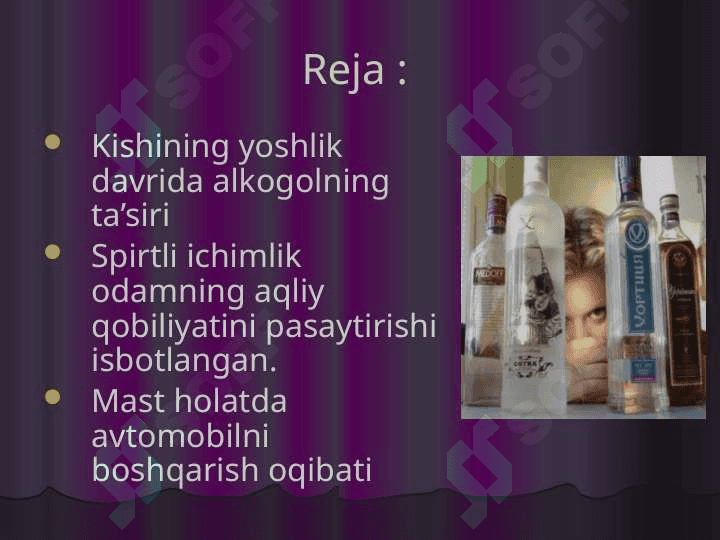 Spirtli ichimliklarni inson organizmiga ta`siri 2