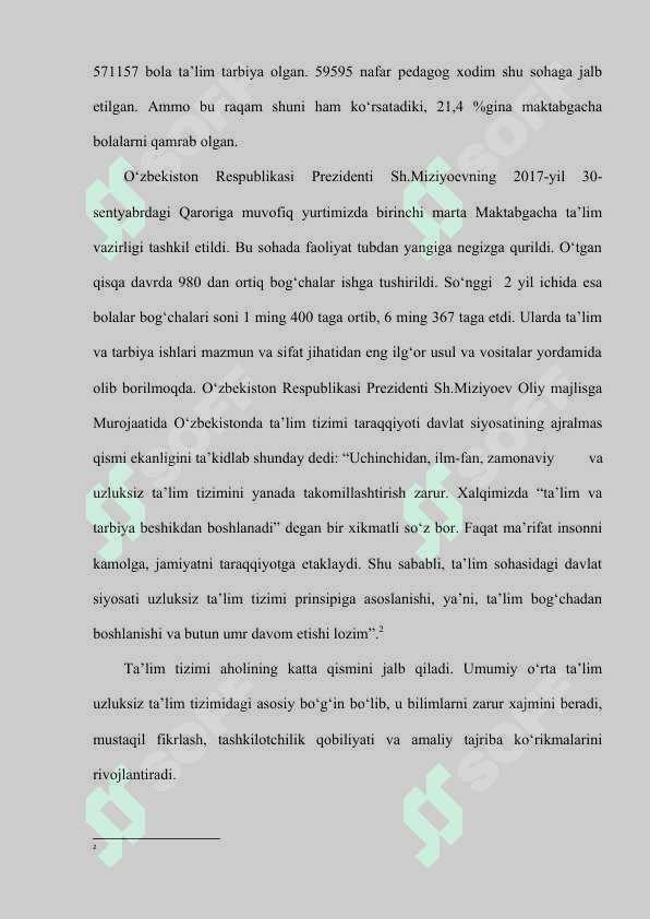 O'zbekiston Respublikasi ta'lim tizimida yangi islohotlarning amalga oshirilishi 8