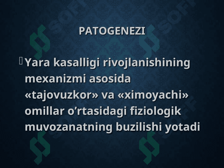ME'DA VA O`N IKKI  BARMOQLI  ICHAK YARA KASALLIGI 7