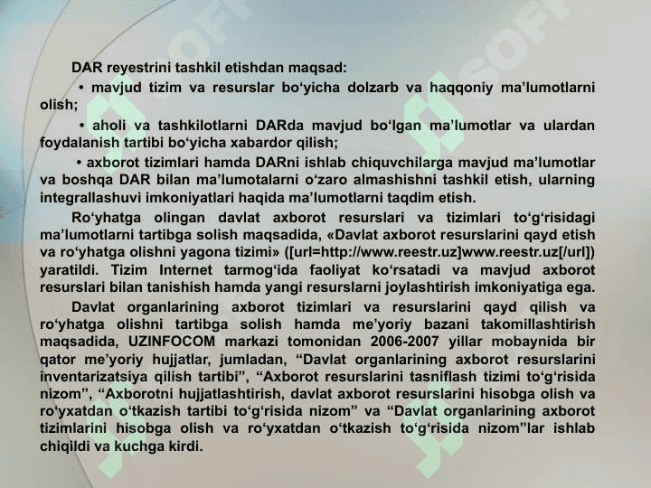 Axborot va uning turlariga turli sohalardan misollar keltiring. Axborotni fan uchun ahamiyati va xususiyatlarini 7